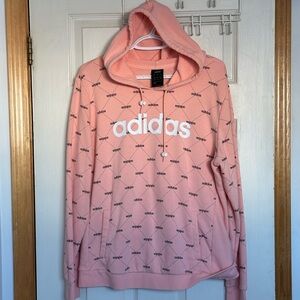Women’s XL Adidas All-over print hoodie